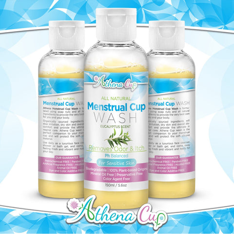 Image of Athena Multi-Purpose, Hypoallergenic Menstrual Cup Wash