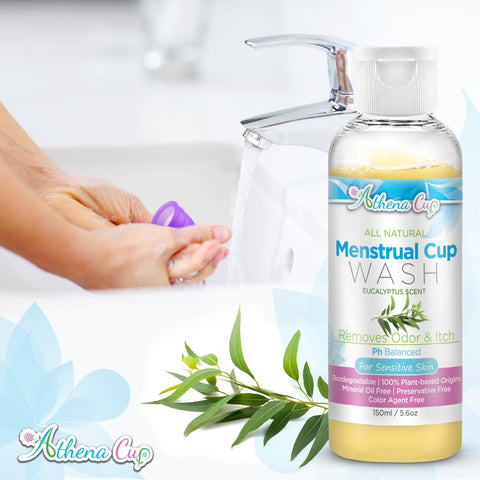 Image of Athena Multi-Purpose, Hypoallergenic Menstrual Cup Wash